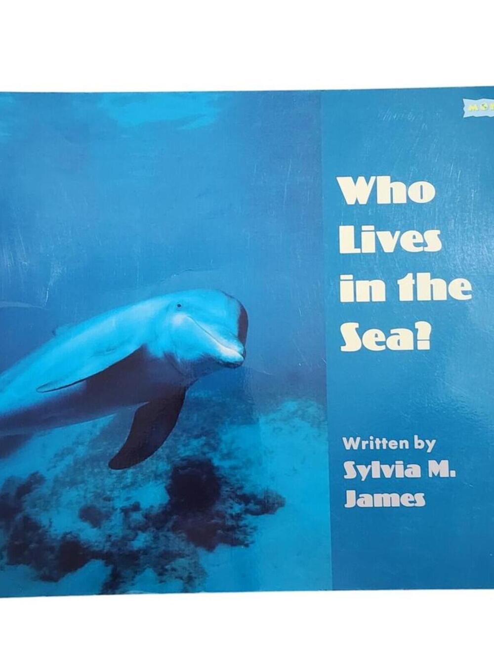 19x16 XXL Circle Time Kids Book - Who Lives in the Sea?